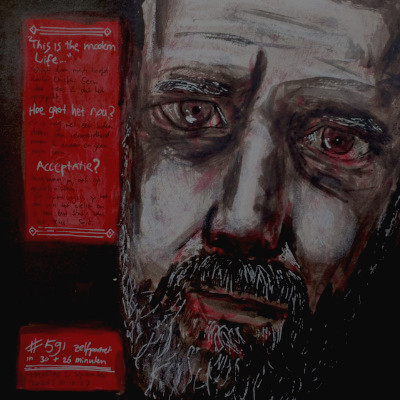 Zelfportret #591 door Edward Kobus (thumbnail)