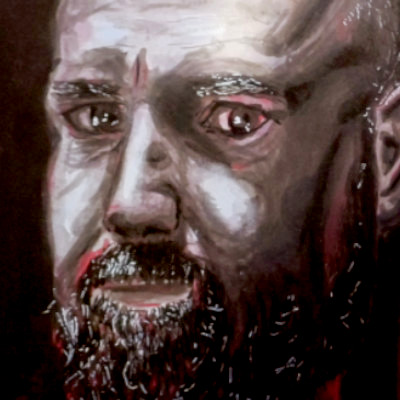 Zelfportret #592 door Edward Kobus (thumbnail)